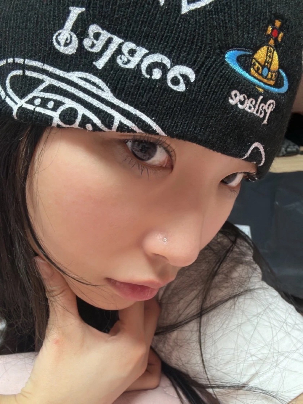 Palace x Vivienne Westwood Jersey Beanie | 蝦皮購物