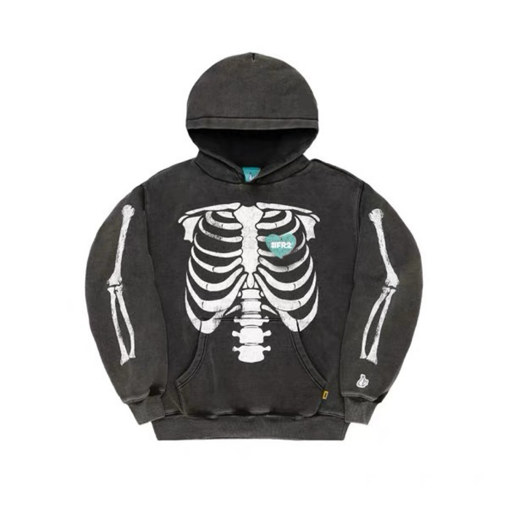 トップス FR2 \"Frost wash BONE Hoodie\" New arrival. 