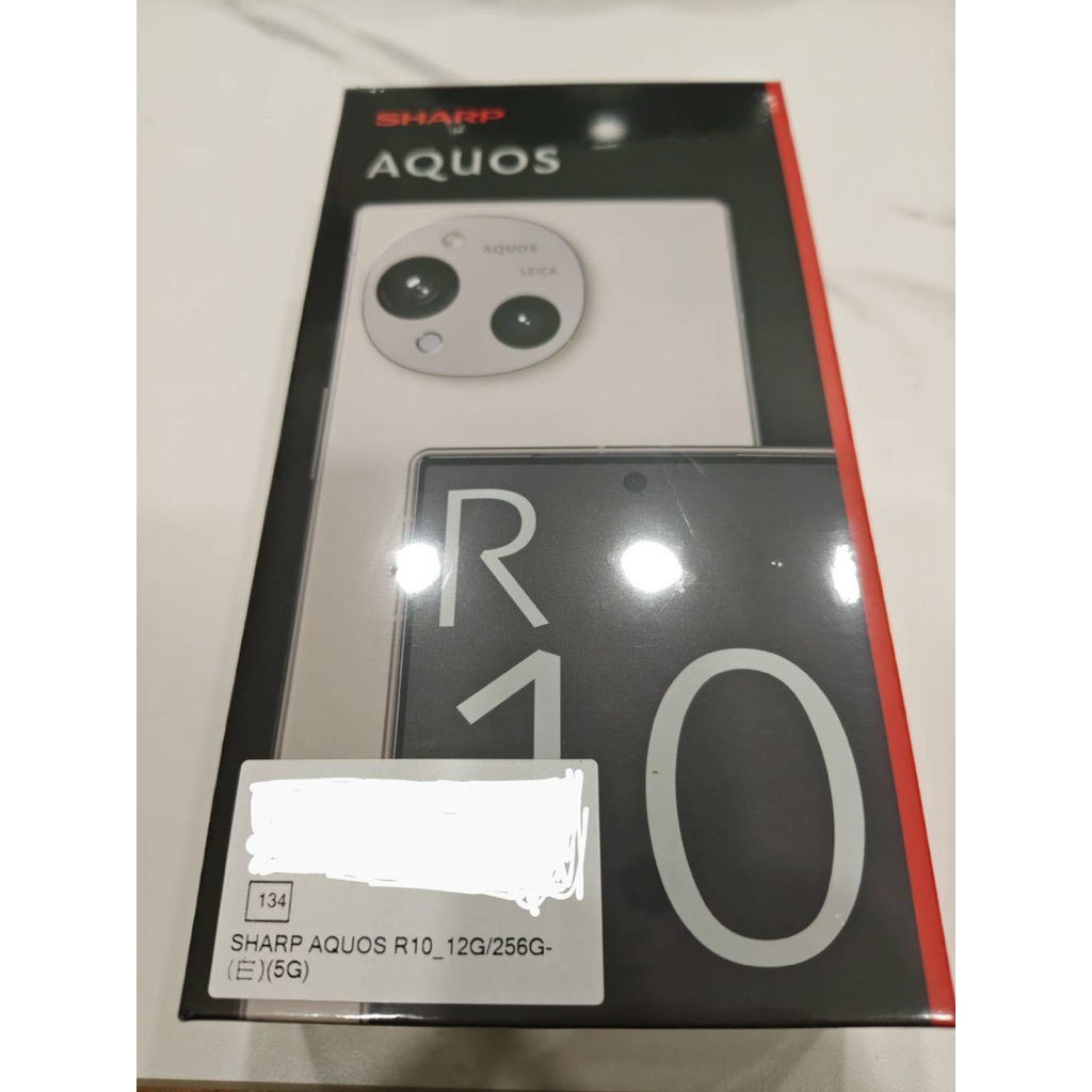 (全新未拆）SHARP 夏普 AQUOS R10 12G, 白256GB | 蝦皮購物