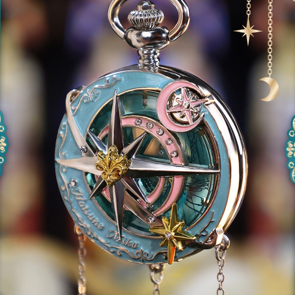 正版】⌚青壹坊初音未來星月騎士系列手表盲盒腕錶二次元必備初音未來