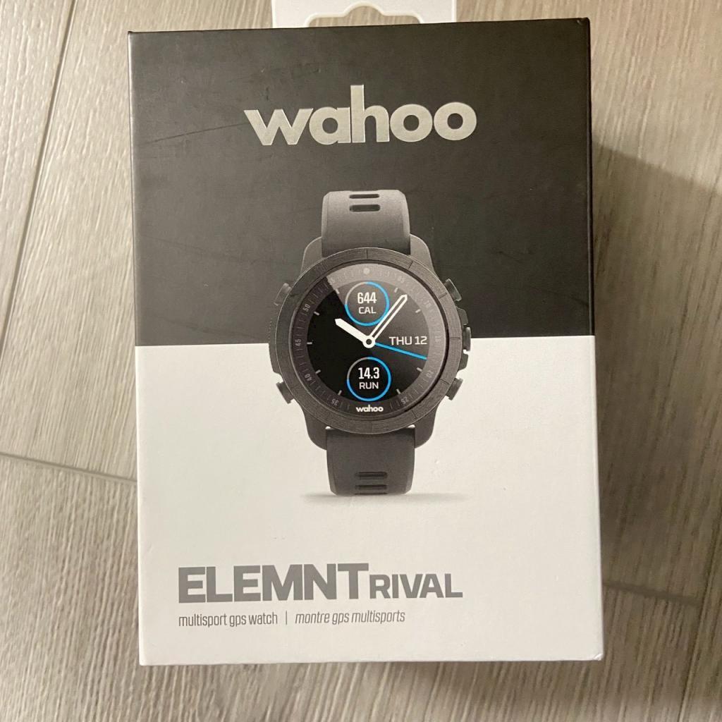 ELEMNT RIVAL 智慧型運動手錶 Wahoo Rival 三鐵手錶（黑色款）全新未拆封 | 蝦皮購物