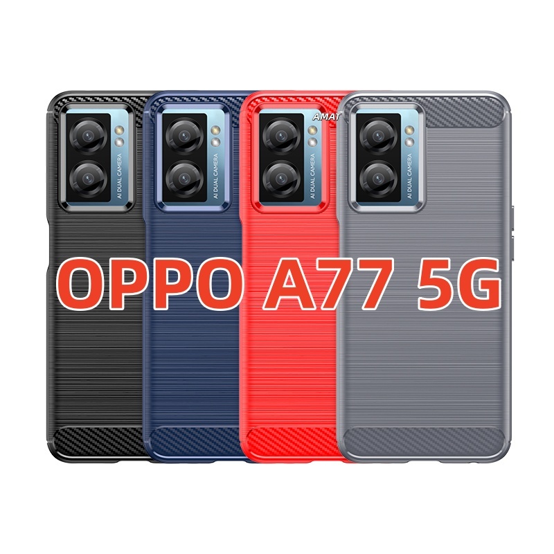 「附電子發票」OPPO A77 5G 碳纖維 OPPO A77 5G 防摔手機殼 CPH2339 保護殼 手機殼 防摔殼 | 蝦皮購物