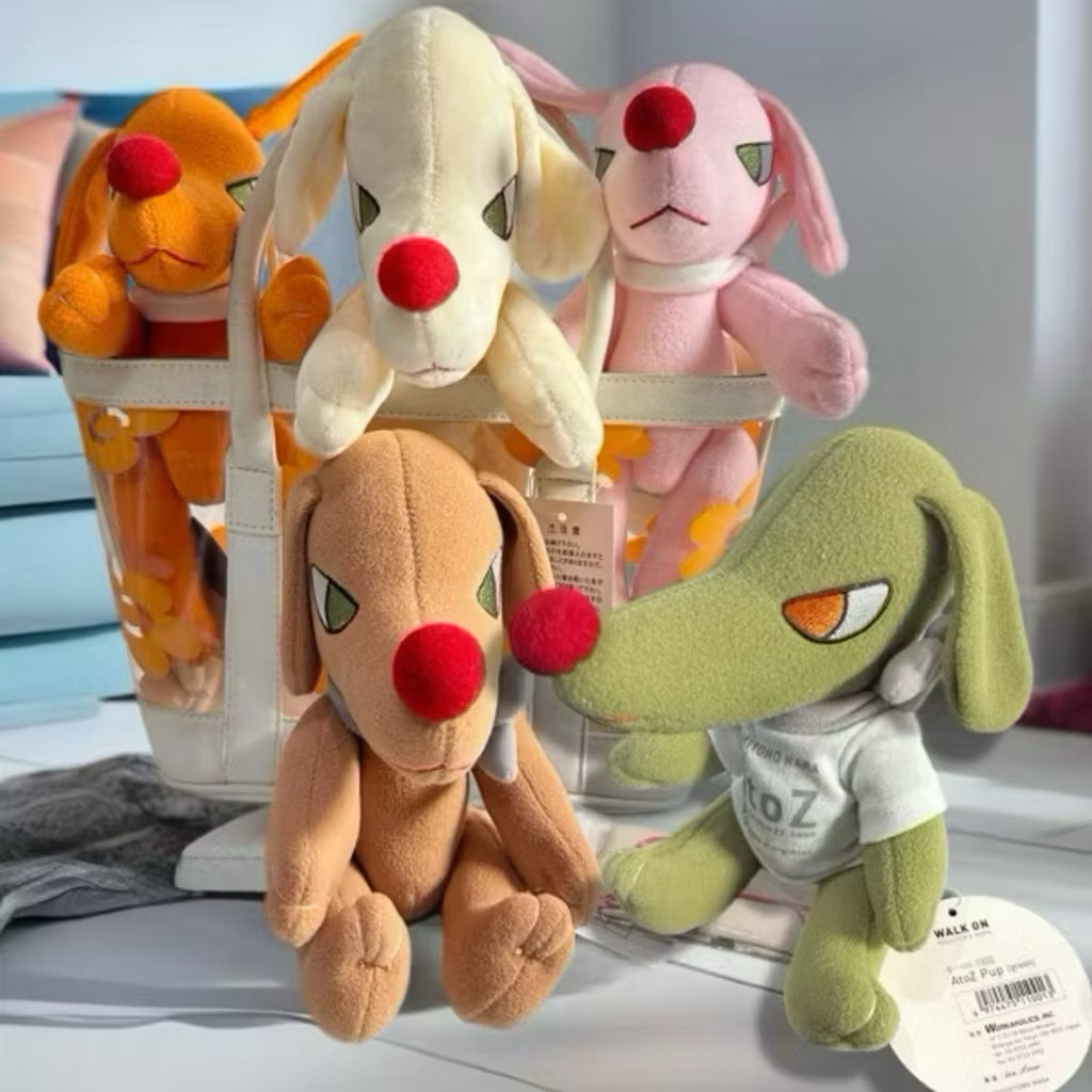 奈良美智青森犬大集合歡迎愛狗人士參觀水晶球存錢筒磁鐵掛畫| 蝦皮購物