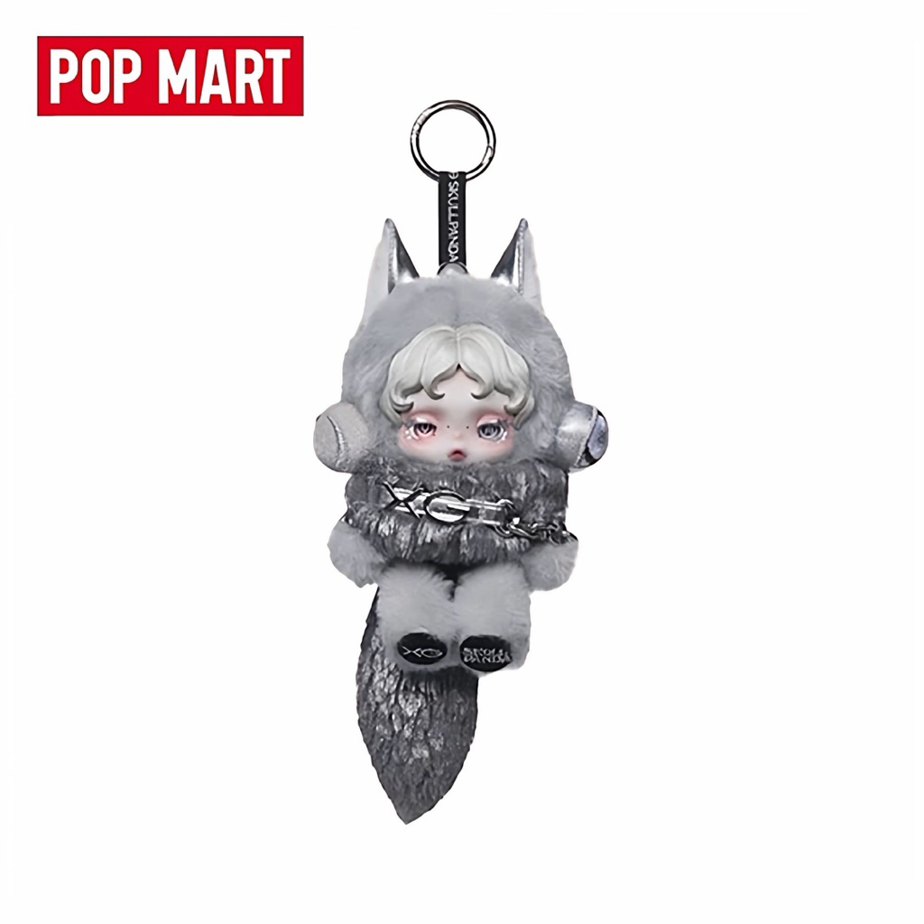 🔥正版POPMART泡泡瑪特XG x SKULLPANDA日本限定聯名SP毛絨吊卡掛件限量
