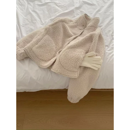 🇰🇷Jan07/ 季末⛄️泰迪熊熊毛毛外套🐻