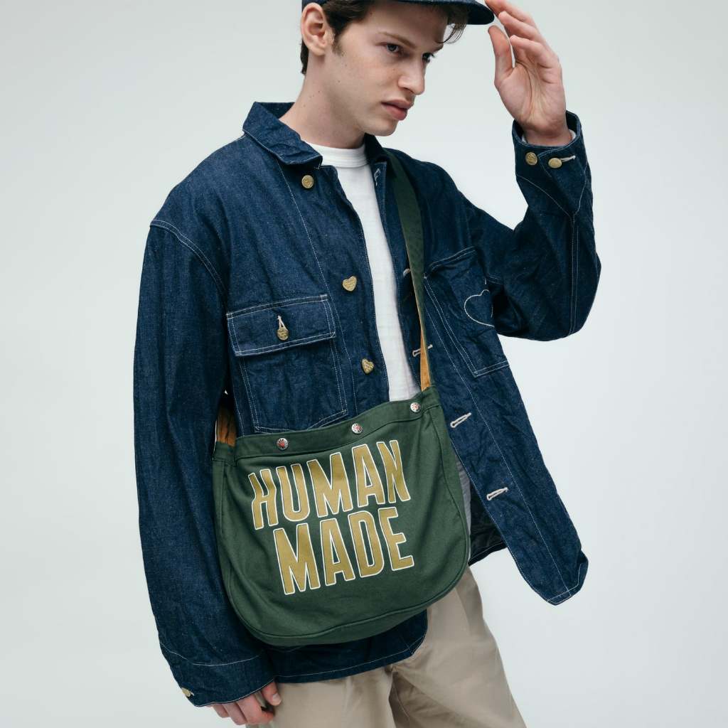 日貨代購CITY】2025AW HUMAN MADE PAPERBOY BAG 單肩包側背包| 蝦皮購物