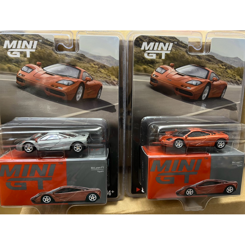 Miniature Mini GT 1/64 McLaren F1 Yquem - Moulée Sous Pression - Boîte Non Ouverte