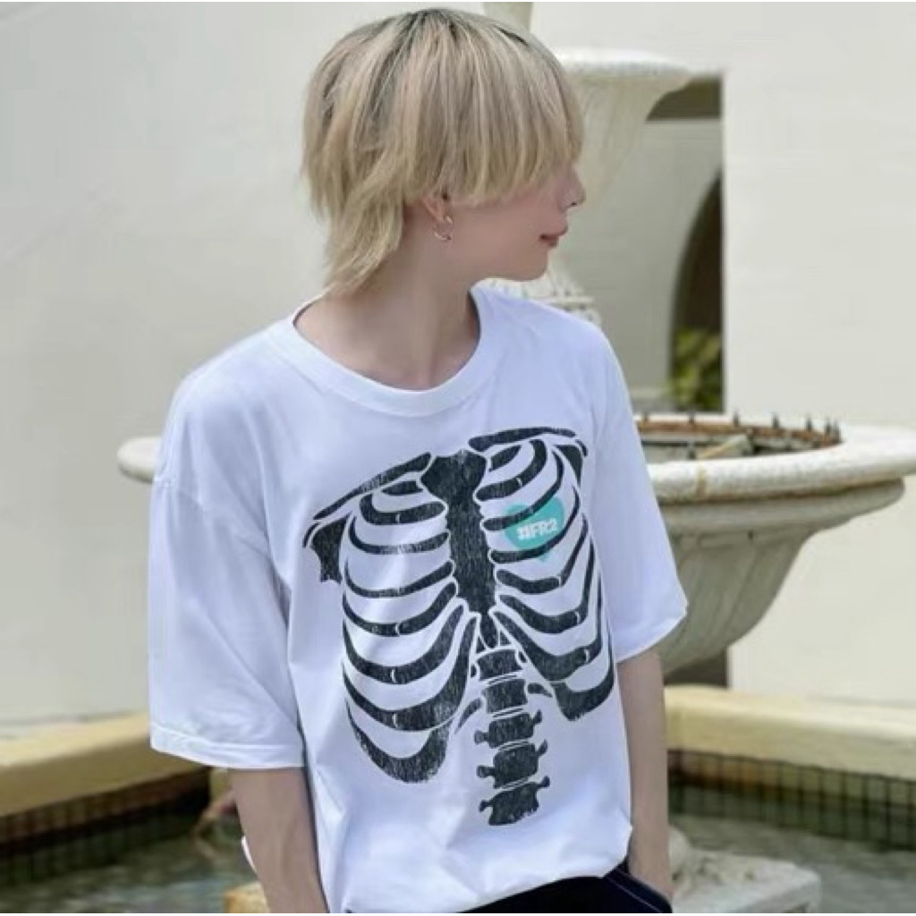 全新限量免運FR2 BONE Garment Dye T-shirt 柳撫子月桃骨頭水洗做舊