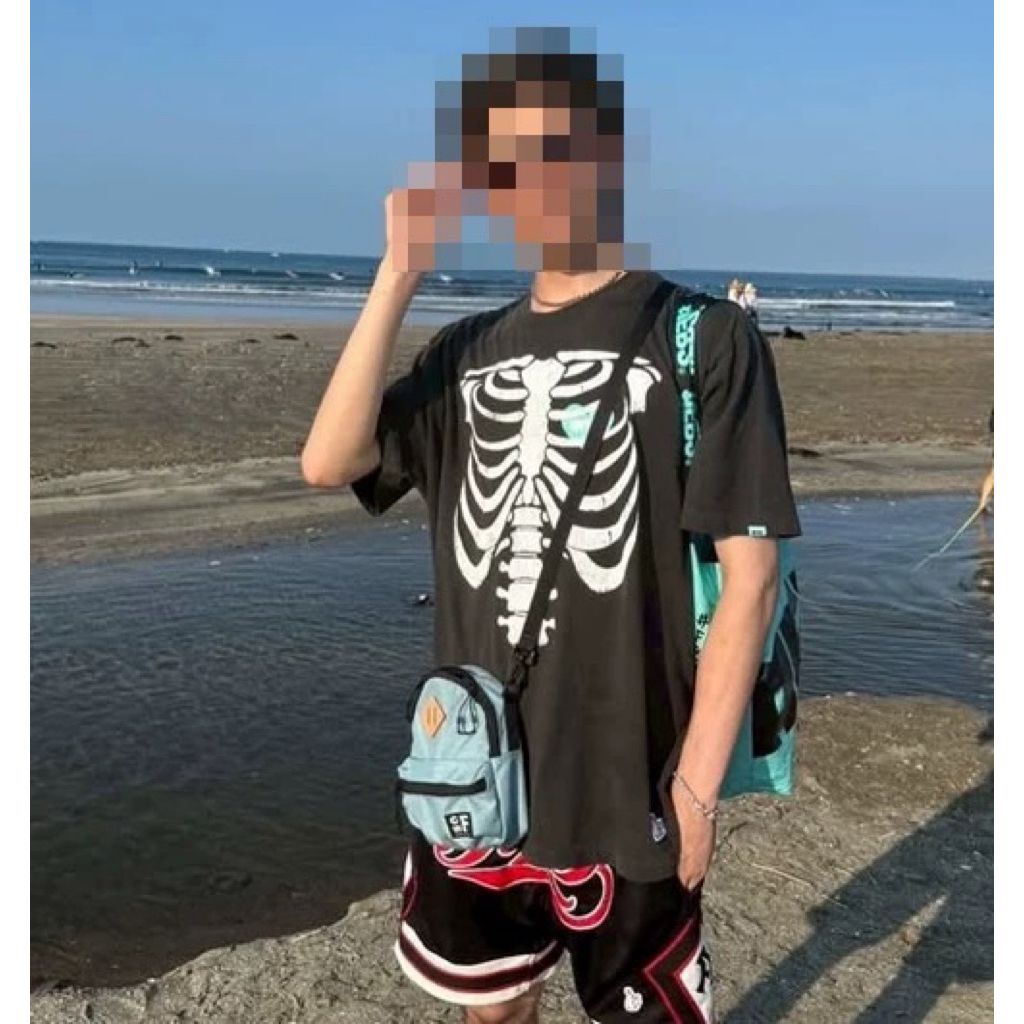 全新限量免運FR2 BONE Garment Dye T-shirt 柳撫子月桃骨頭水洗做舊