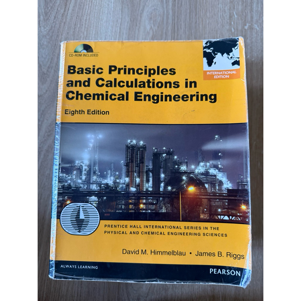 Basic Principles and Calculations in Chemical Engineering 原文 | 蝦皮購物