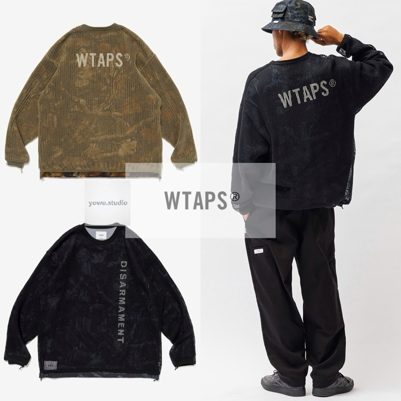 WTAPS 25AW GHILL / LS / COTTON 長袖T恤| 蝦皮購物