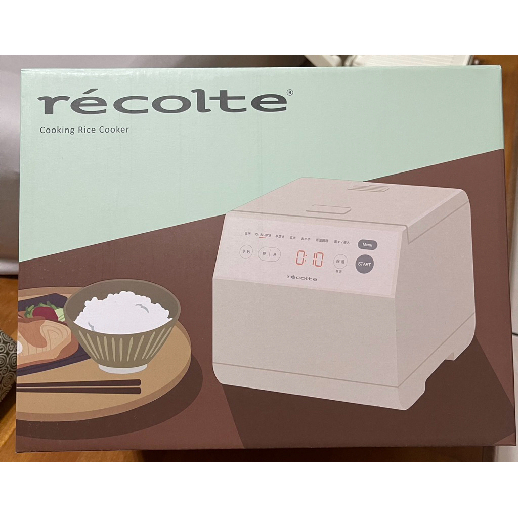 全新 RECOLTE 麗克特 Cooking Rice Cooker 電子鍋 | 蝦皮購物
