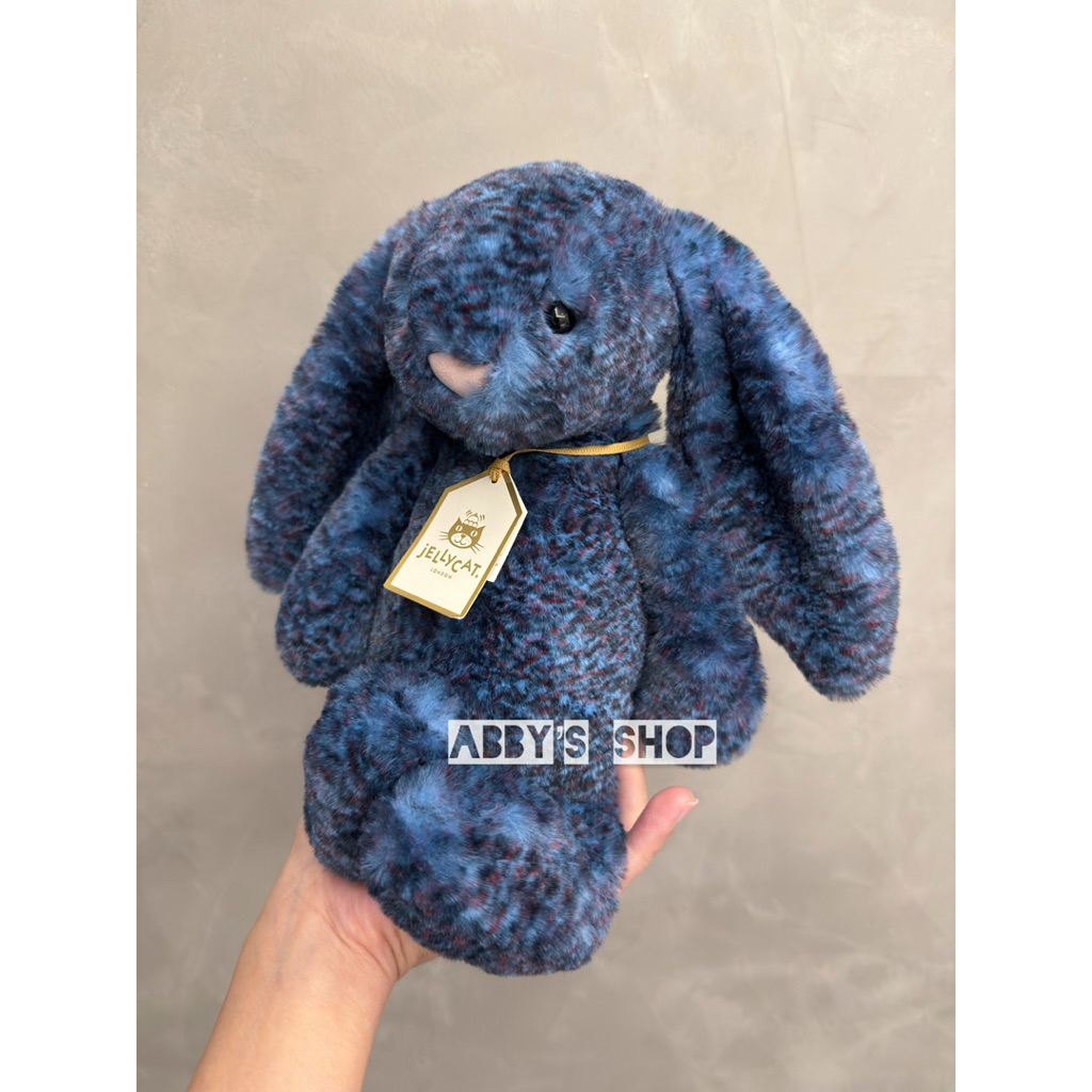 現貨」 Jellycat Hopscone Luxe Bunny 奢華款馬爾他藍玫瑰31cm | 蝦皮購物