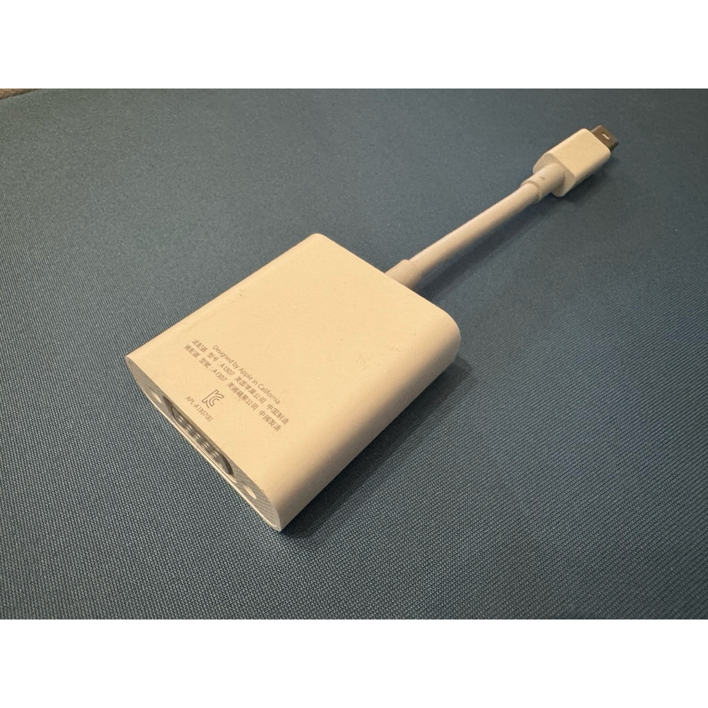 APPLE 原廠 Thunderbolt MiniDP 轉 VGA 轉接器 A1307 | 蝦皮購物
