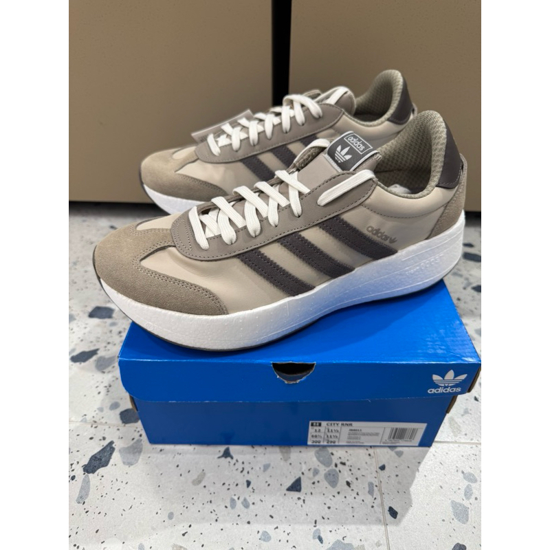 ADIDAS CITY RNR [JR8011] 厚底 麂皮 復古 | 蝦皮購物