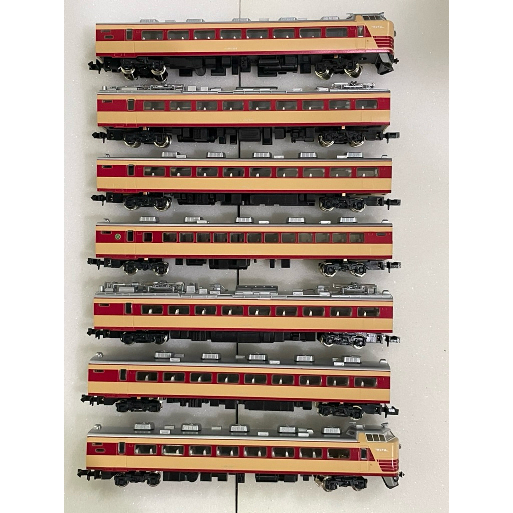 15 KATO 10-391 485系300番台交直両用特急形電車7輛基本N規鐵道模型