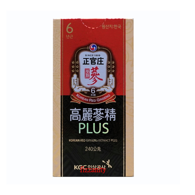 高麗蔘精240g。紅蔘精。正官庄高麗蔘。高麗蔘紅蔘精(食品代購)。正官莊