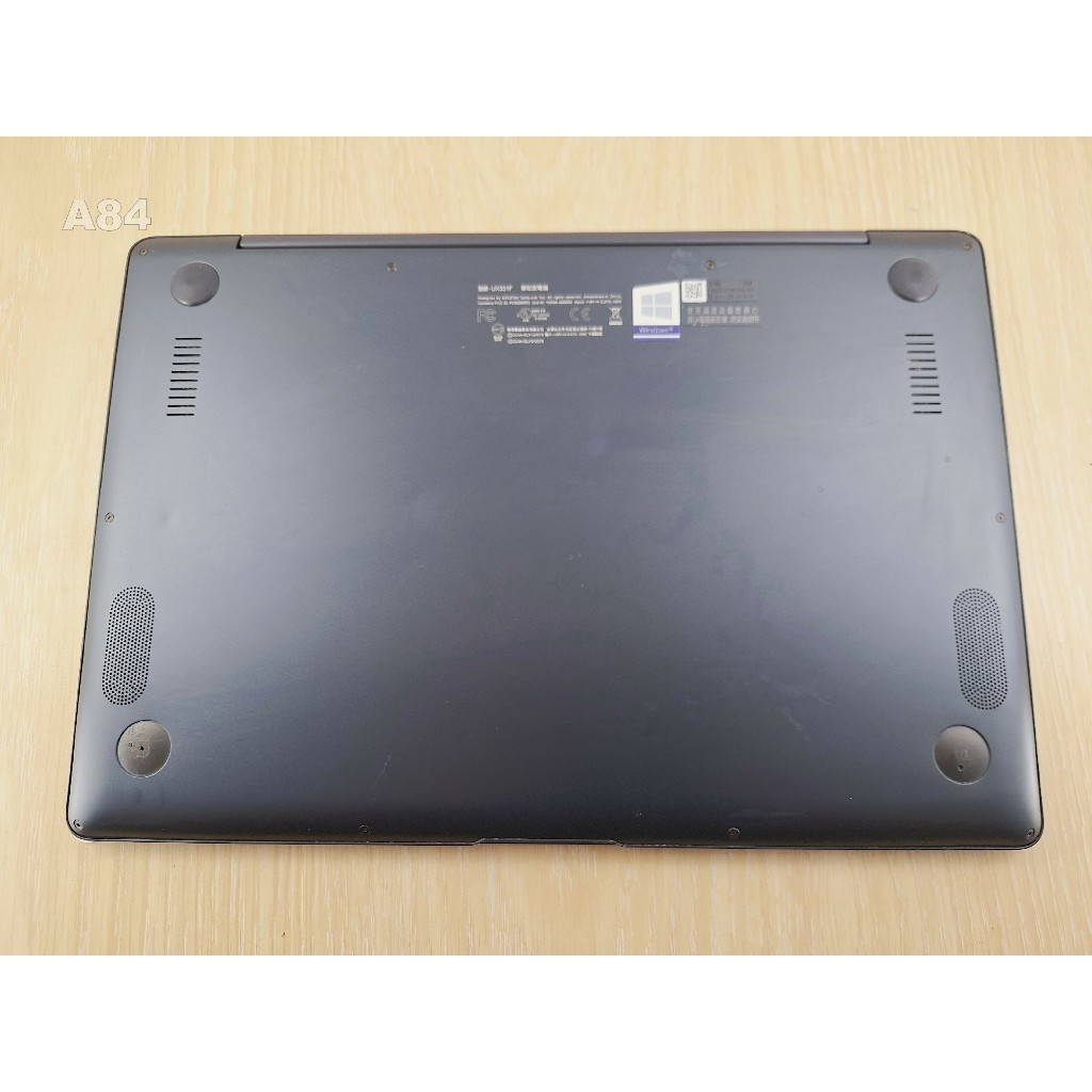 A84 UZ3C二手筆電ASUS UX331F i5八代四核3.9G/8G/固態256G/13吋輕薄