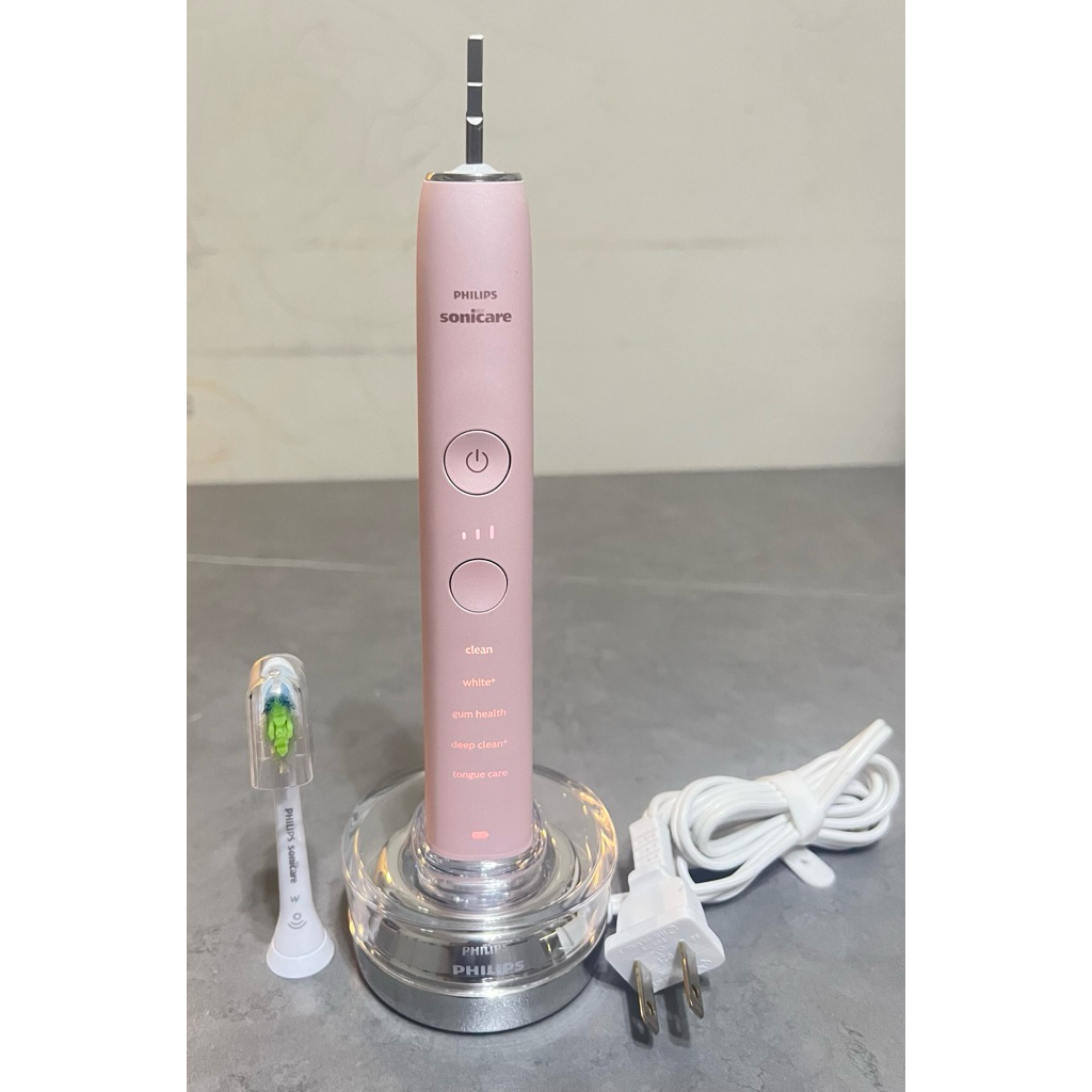 飛利浦】智慧鑽石音波震動電動牙刷HX9924/9954（HX993系列）黑鑽，藍鑽
