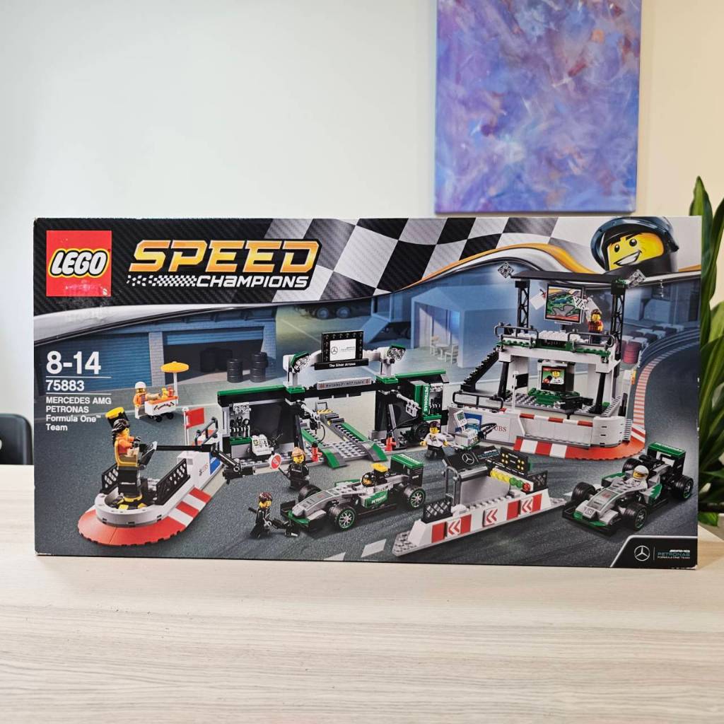 LEGO 樂高 75883 Speed Champions 一級方程式賽車賓士AMG國油車隊 絕版品 | 蝦皮購物