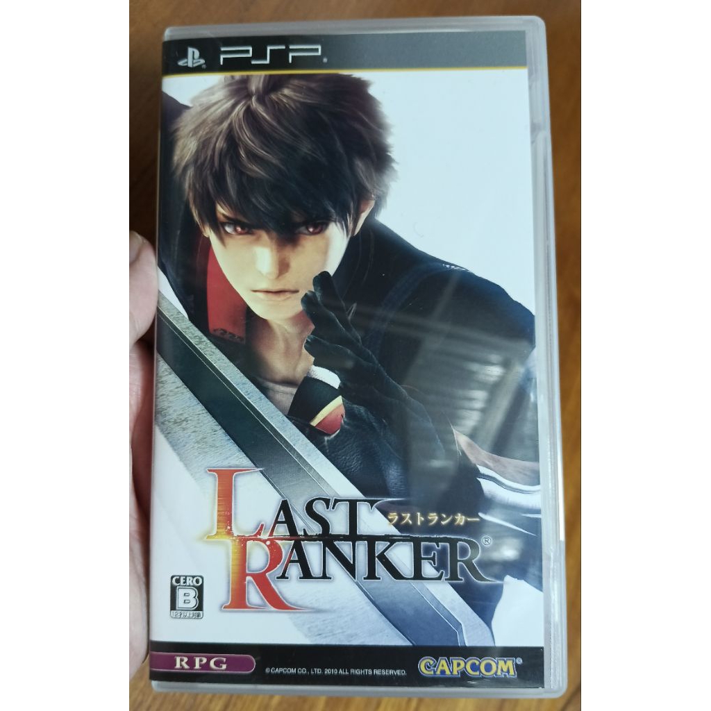 PSP 第一戰士 Last Ranker 日版 盒書完整 | 蝦皮購物
