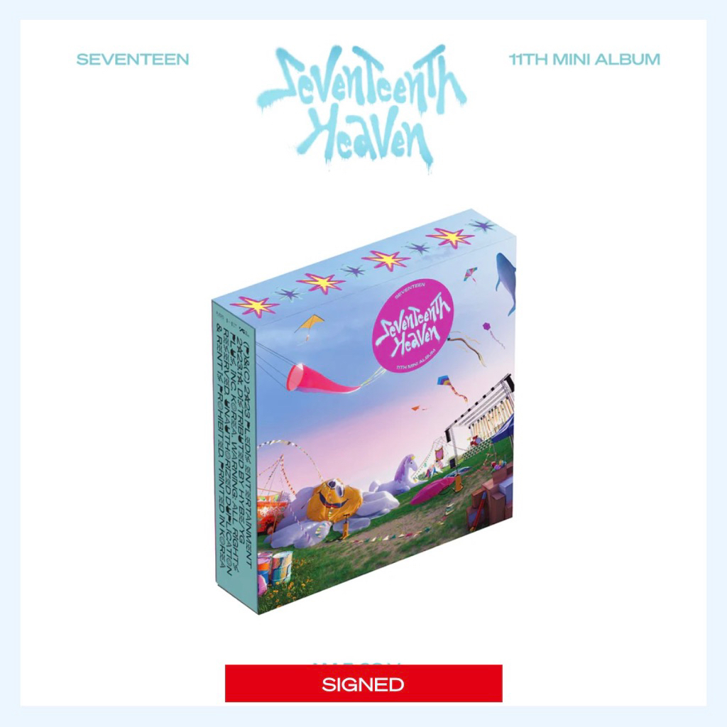 🌟現貨🌟限量🌟美版親簽專輯SEVENTEEN HEAVEN 11TH MINI ALBUM 迷你十
