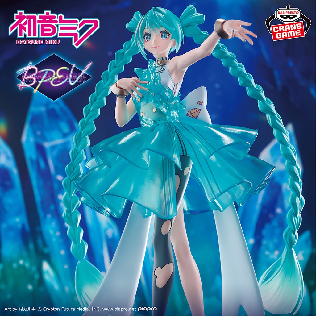 🌀日版客🌀 日版 初音未來 EVOLVE Clearluxe 初音 EmeraldGem 祖母綠寶石 景品 公仔 | 蝦皮購物