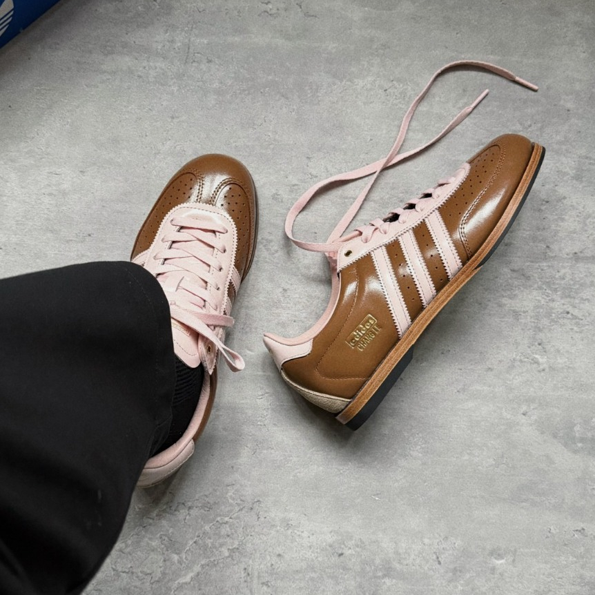 【Focus Store】Adidas CHANGLE BOWLING 棕 粉 皮革 保齡球鞋 愛迪達 KJ5142 | 蝦皮購物