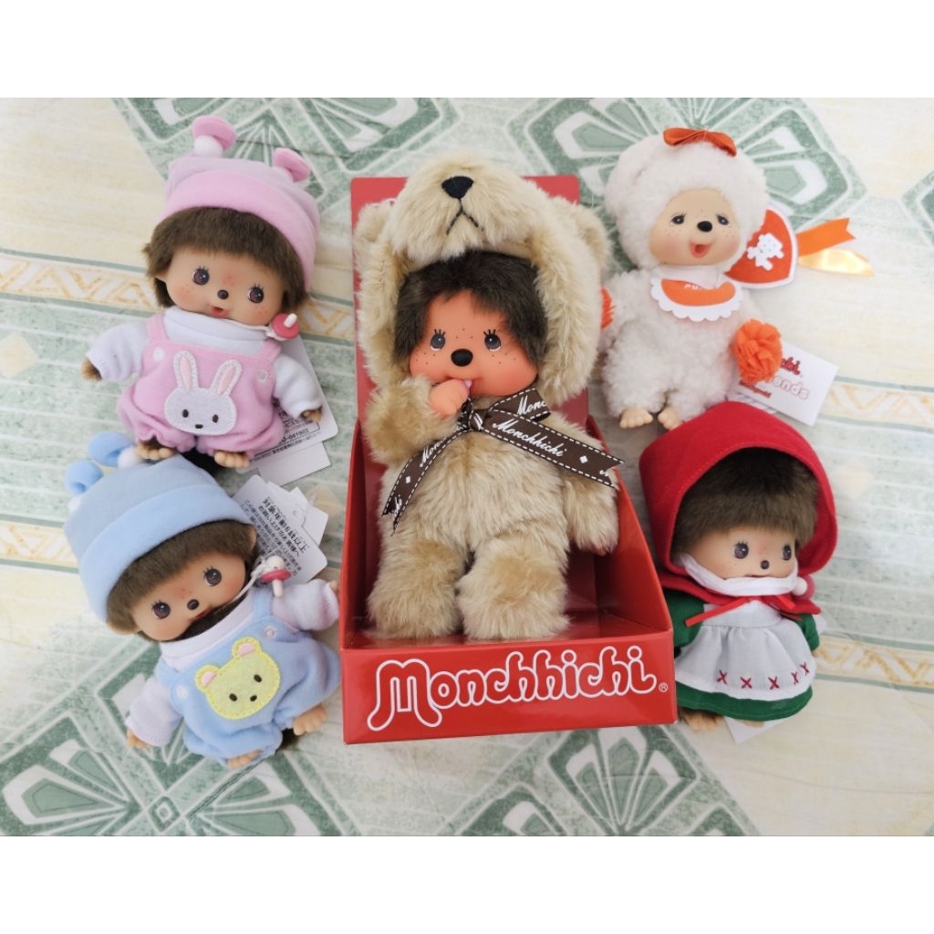 夢奇奇 蒙奇奇 Monchhichi 小紅帽 baby 熊熊 小羊 日購現貨 | 蝦皮購物
