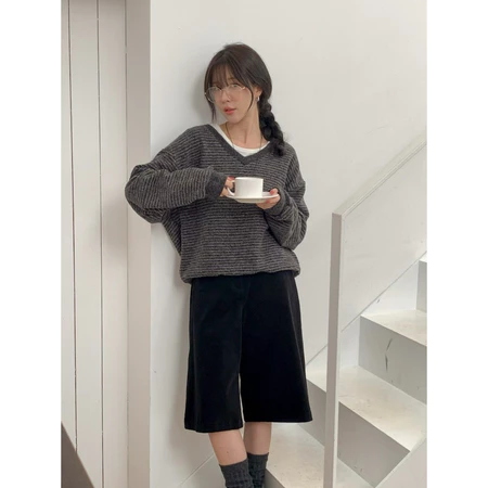 🇰🇷Nov07/ 高單店✨漢南洞歐膩條紋衛衣