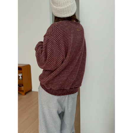 🇰🇷Nov07/ 高單店✨漢南洞歐膩條紋衛衣