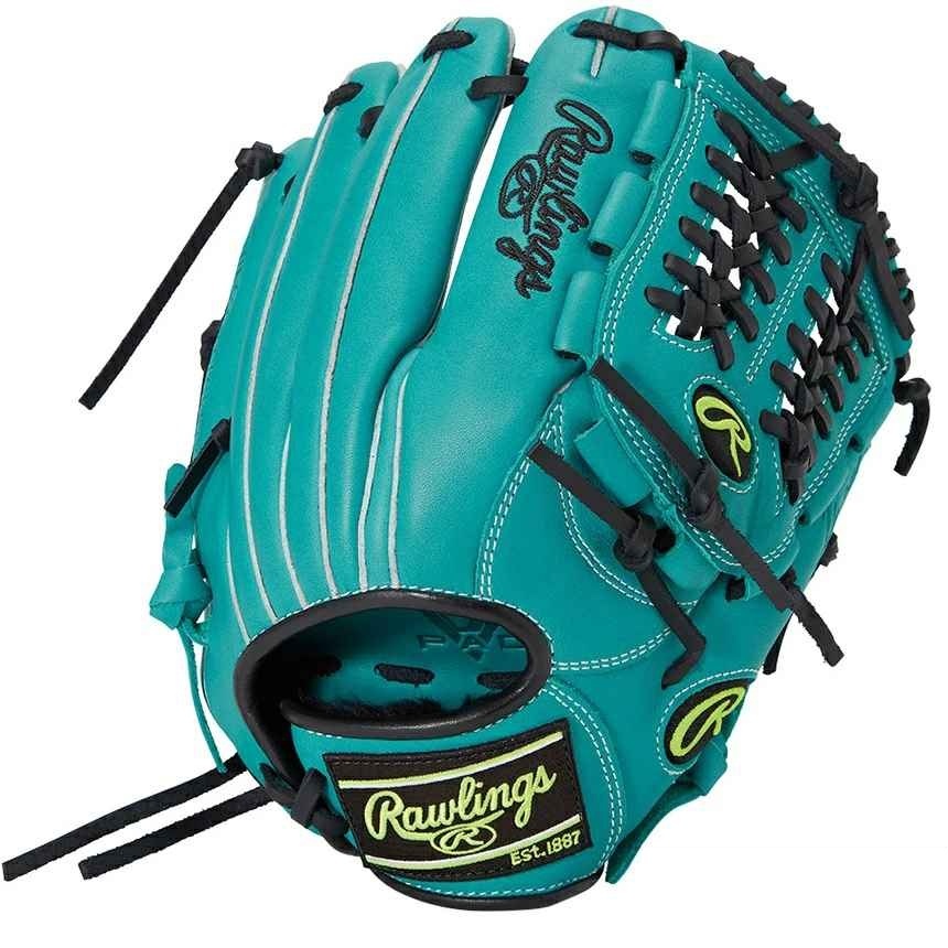 日本進口 Rawlings HYPER TECH R9 少年用 棒壘球 野手手套 密網檔 GJ5FR9N6L1 青綠 | 蝦皮購物