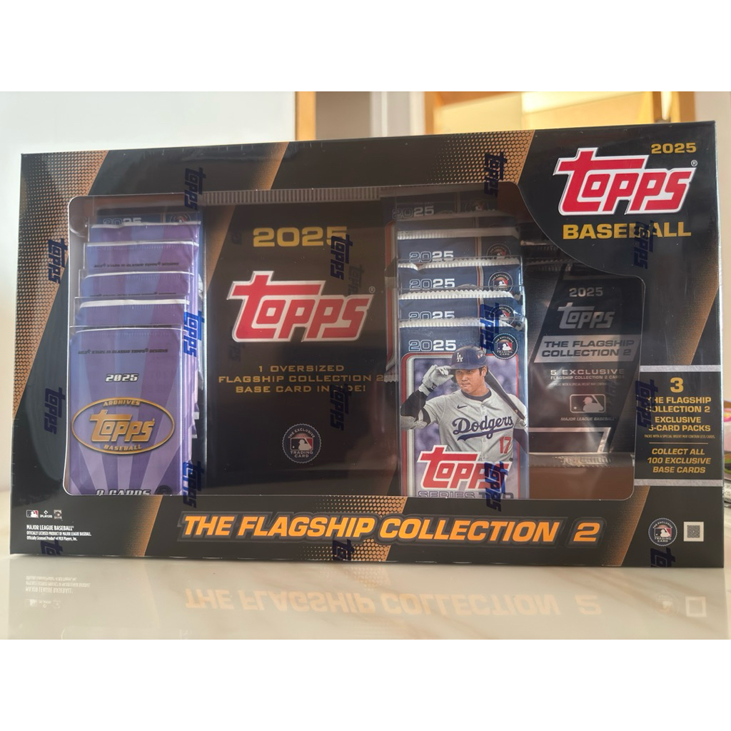 獨賣Topps 2025 Baseball Flagship Collection 2 球員卡,大谷翔平包裝,全新未拆 | 蝦皮購物