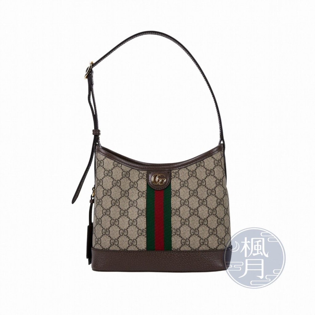GUCCI 781402 棕OPHIDIA GG SUPREME HOBO | 蝦皮購物