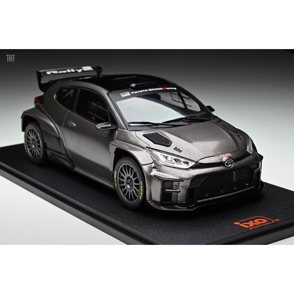 TOYOTA GR YARIS Rally2 2024 Grey rally specs 1/18 IXO | 蝦皮購物