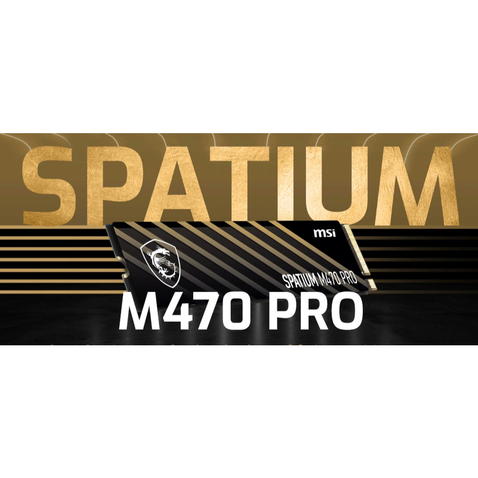 MSI SPATIUM M470 PRO 2TB PCIe 4.0 NVMe M.2 | 蝦皮購物