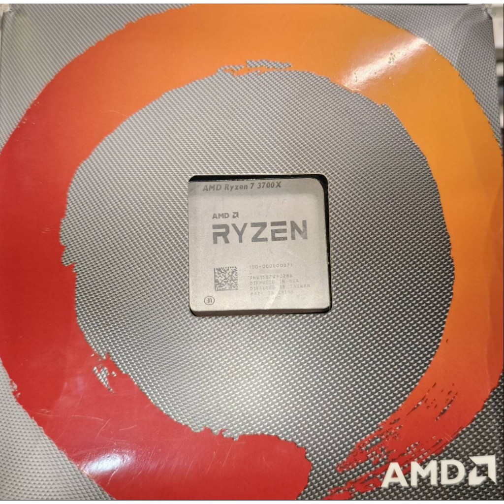 AMD R7 3700X 8核16緒 CPU Ryzen 7 含 RGB幽靈風扇 | 蝦皮購物