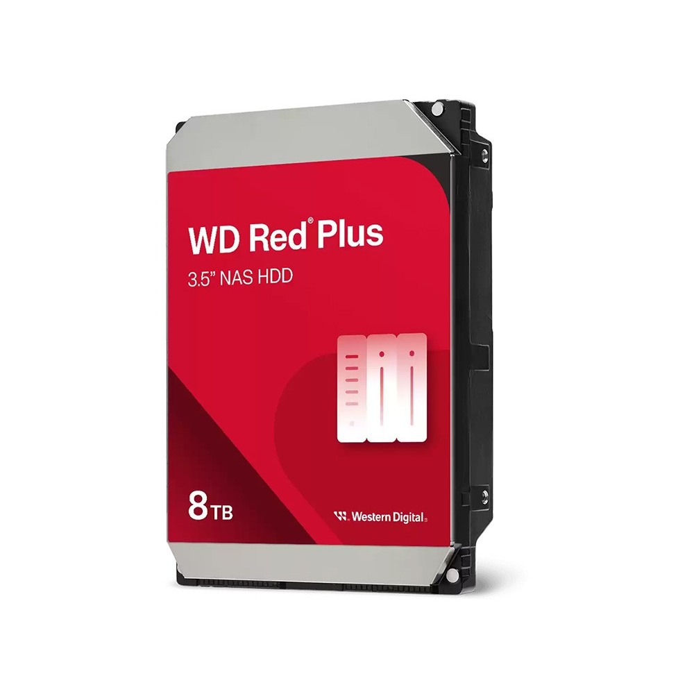 WD 紅標Plus 6TB 8TB 10TB NAS 硬碟(WD60EFPX)(WD80EFPX)(WD8005FFBX