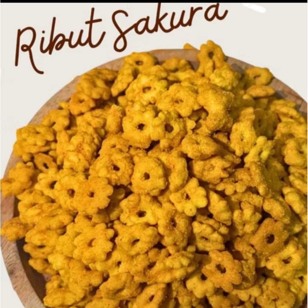 Sakura jajan ribut cemilan jadul gurih renyah | 蝦皮購物
