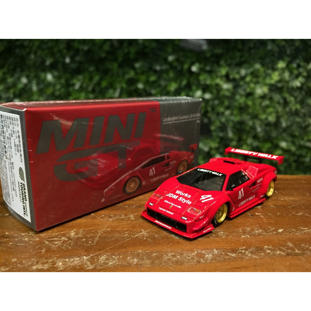 1/64 MiniGT LBWK Lamborghini Countach Red MGT01100L【MGM】 | 蝦皮購物