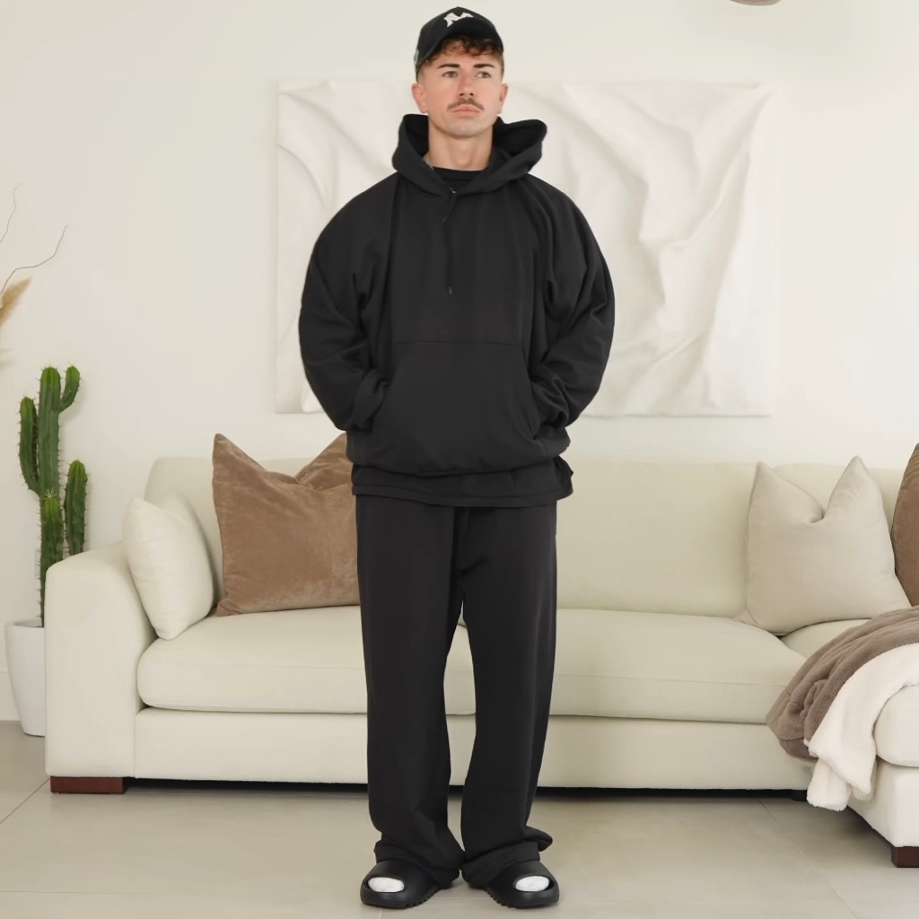 YZY HD-01 W BLACK THE LOVE HOODIE 帽T 2號黑色美國製造yeezy shmg