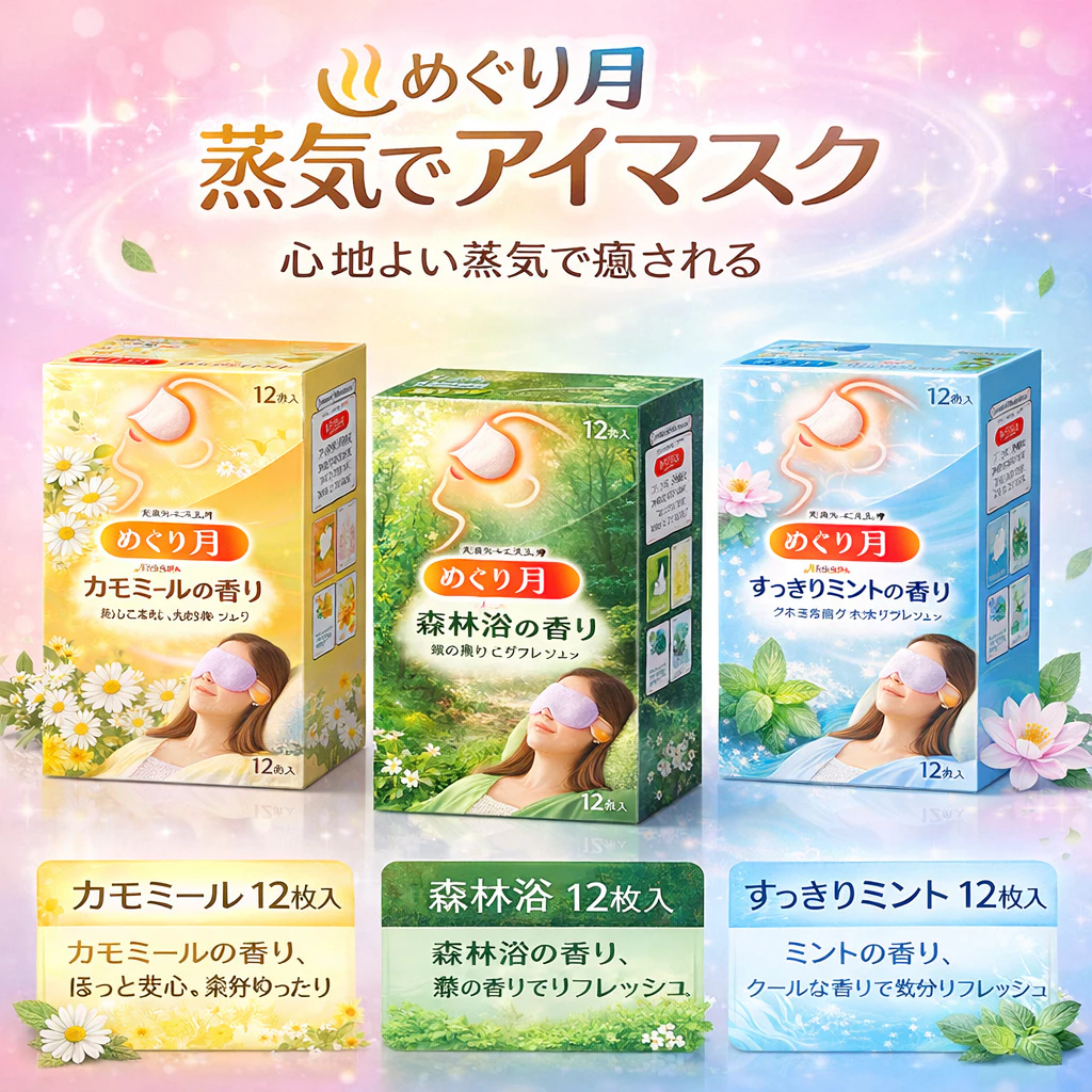 【推薦】雙眼最溫柔的 SPA！花王柔舒蒸氣眼罩：20 分鐘找回清澈明眸