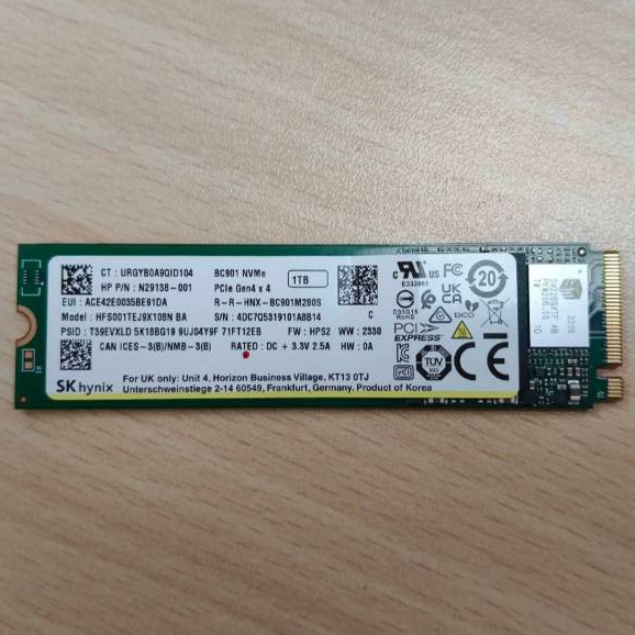 SK】SSD 1TB NVMe BC901(拆封新品&拆機良品) | 蝦皮購物
