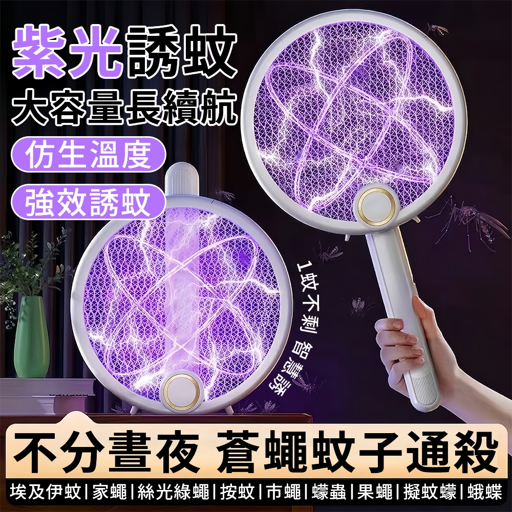 伸縮強力充電電蚊拍