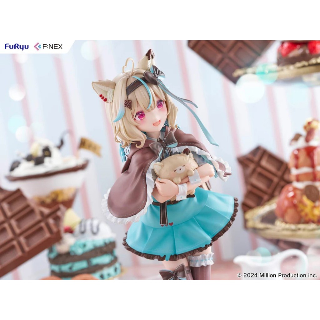 FuRyu FNEX 1/7 Vtuber 甘狼Konomi 公仔PVC完成品| 蝦皮購物