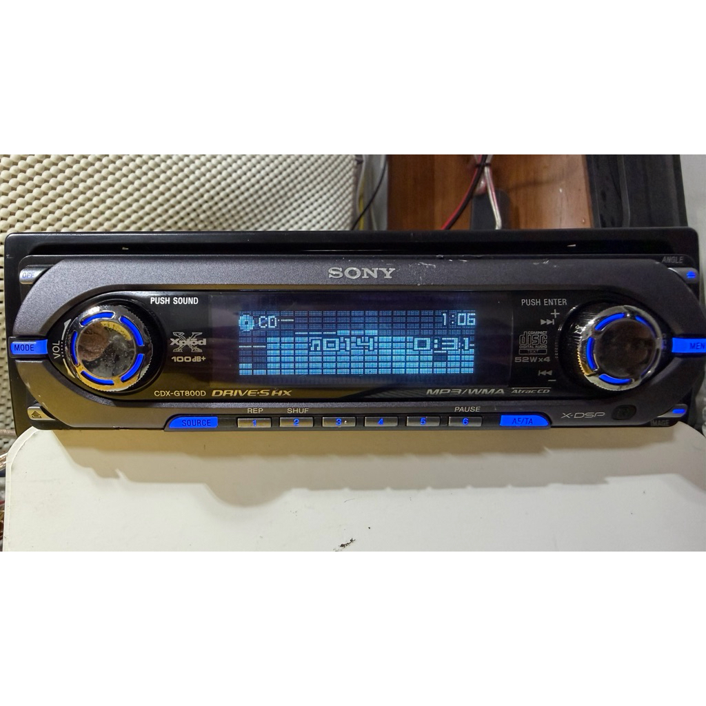 SONY CDX-M7810/ GT800車用1Din高階發燒級主機| 蝦皮購物