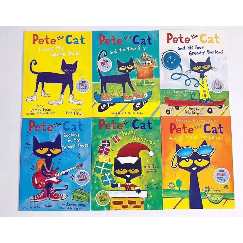 🔥現貨特價🔥皮特貓34冊Pete the Cat I Can Read 分級閱讀物初階英語