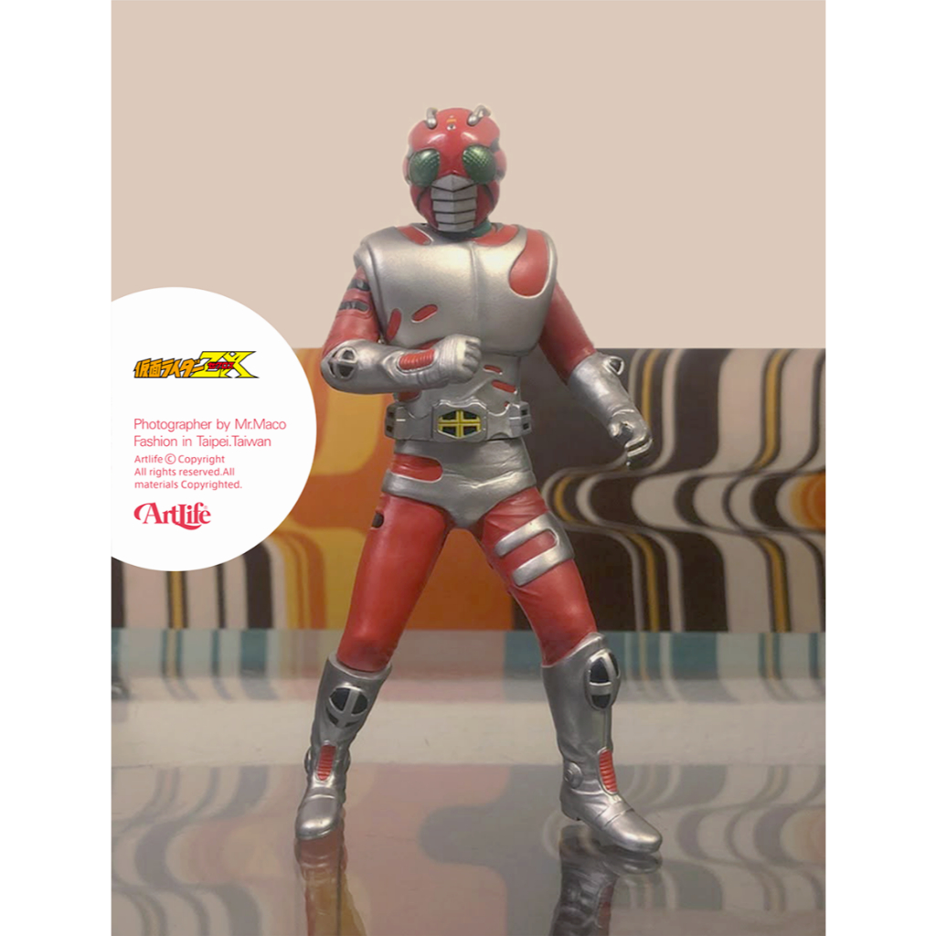 ArtLife @ BANDAI 2005 特撮ソフビ魂Vol.20 仮面ライダーZX ゼクロス假