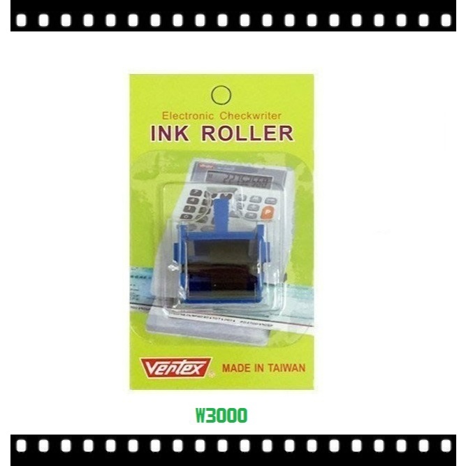 (2個320元)原廠 W-3000 支票機 墨球 世尚 EC系列 VT系列 W系列 JM V系列 W3000 副廠 | 蝦皮購物