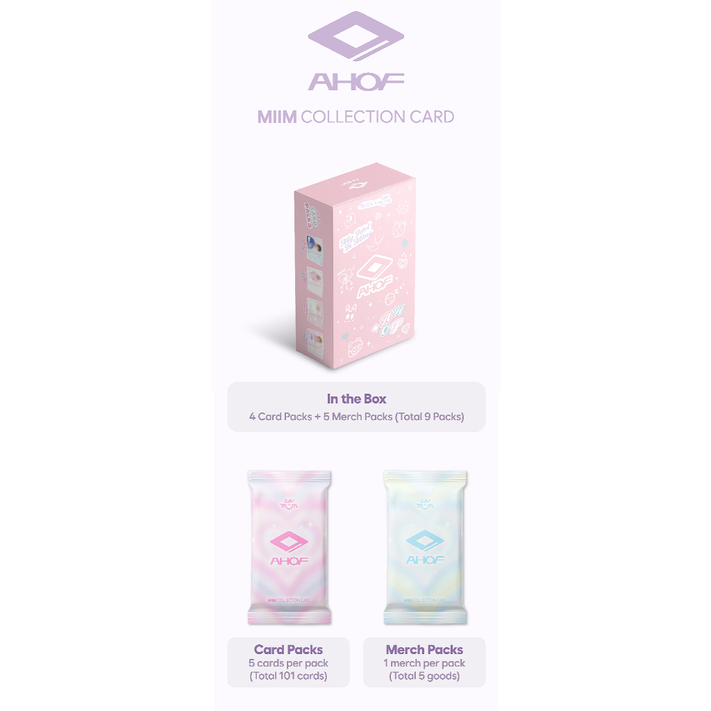 大魯閣】AHOF Miim Collection Card韓團AHOF收藏卡| 蝦皮購物